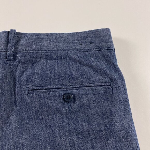 NWOT J.CREW 770 Stretch Pants Men's 33x32 Measures 36 x 33 Chino Heather Blue - Picture 5 of 12
